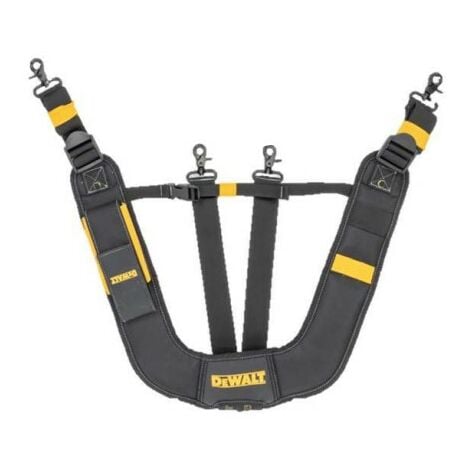 Dewalt DWST40901-1 Heavy Duty Padded Professional Polyester Suspenders Belt Rig