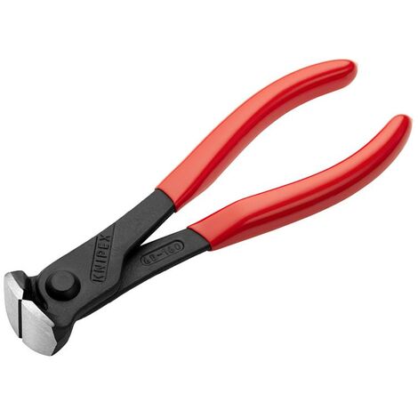 Knipex 68 01 160 End Cutting Nippers PVC Grip 160mm KPX6801160
