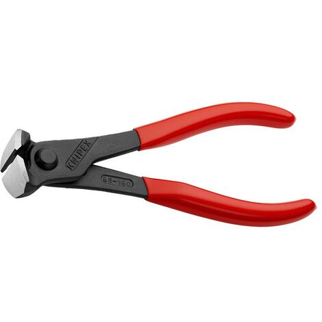 Knipex 68 01 160 End Cutting Nippers PVC Grip 160mm KPX6801160