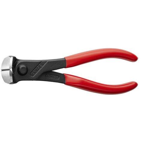 Knipex 68 01 160 End Cutting Nippers PVC Grip 160mm KPX6801160