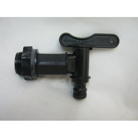 ALM Manufacturing WT001 Water Butt Tap 3/4in ALMWT001 (1/2)