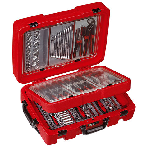Teng SC01 Flight Style Carry Case Kit 113 Piece TENSC01