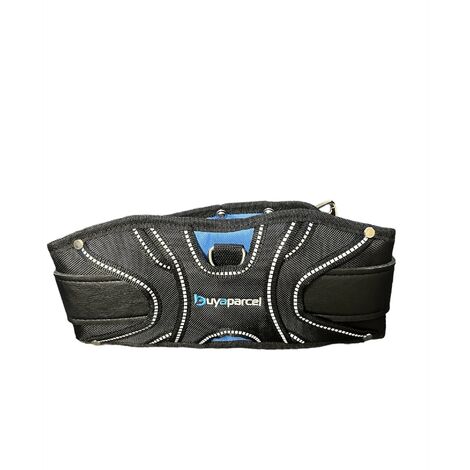 BAP Heavy Duty Champion Tool Belt Pouch Holster Black Padded Leather Work Belt