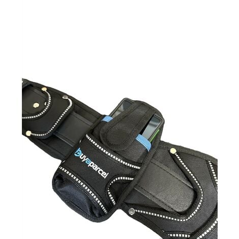 BAP Large Mobile Phone Holder Tool Belt Pouch Black High Vis Fits Iphone Samsung