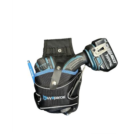 BAP Universal Heavy Duty Drill Holster Pouch Left Right Hand Tool Belt + Loop