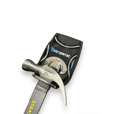 BAP Side Gate Heavy Duty Tool Belt Metal Hammer Holder Pouch Black Work Belt