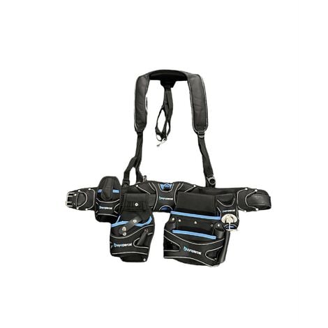 BAP 5PC Heavy Duty Champion Tool Belt & Braces Set Pouch Holster Holder Black