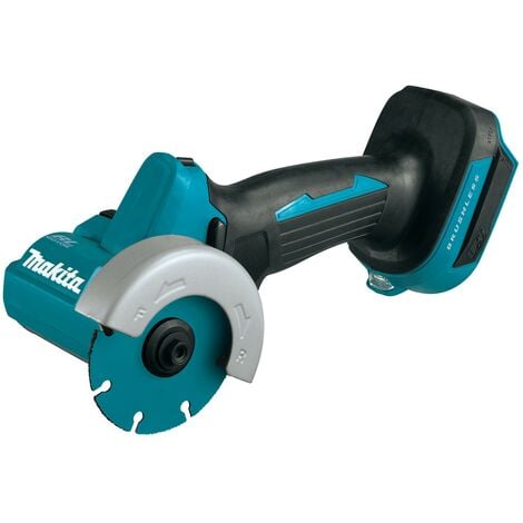 Makita DMC300Z 18V LXT Brushless 76mm Compact Cut Off Saw + 4 Blades Inc Carbide