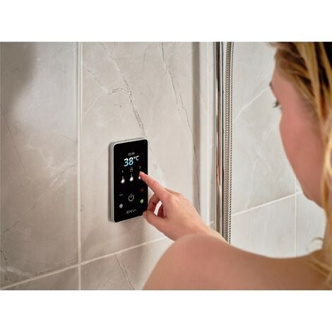 Triton ENVi 10.5KW Thermostatic Matt Silver Electric DuElec Diverter Shower