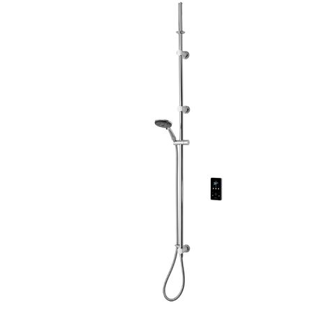 Triton ENVi 9.0kw Thermo Silver Electric Shower Single Outlet Ceiling Fed Kit
