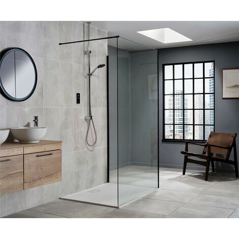 Triton ENVi 9.0kw Thermo Silver Electric Shower Single Outlet Ceiling Fed Kit