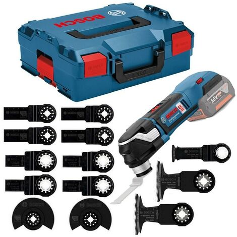 Bosch 18v GOP Multi Tool Multitool Cutter GOP18V-28N Starlock Plus Lboxx +13pc
