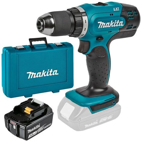 Makita DDF453Z 18v LXT Cordless Compact Drill Driver 13mm + BL1830 3ah Battery (1/5)