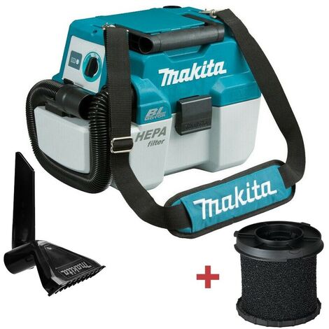 Makita DVC750LZX1 18V Brushless Wet & Dry Vacuum Cleaner LXT L-Class + Filter (1/5)