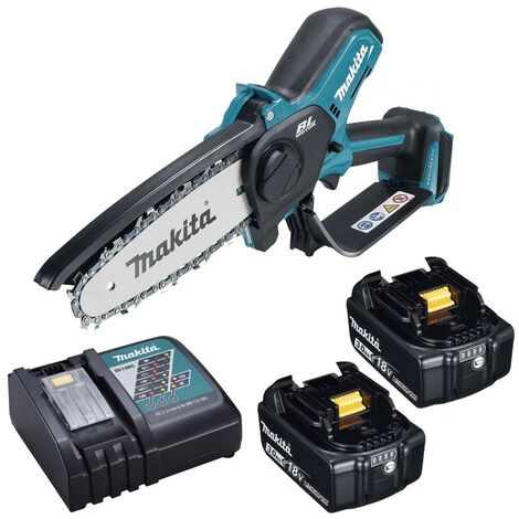 Makita DUC101Z Cordless Brushless Pruning 18V 100mm + 2 x 3AH Battery & Charger (1/5)
