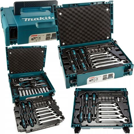 Makita E-11542 87pc Mechanics Tool Set in Makpac Case