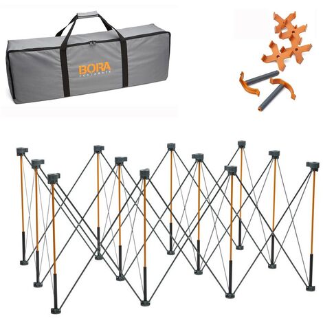 BORA CK12S Centipede 6x4ft Workstand Quick Easy Set Up Portable Workbench