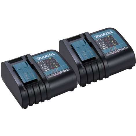 Makita Dual Charger Pack DC18SD x2 18v Battery Charger 30 Minutes 240V Twin Pack