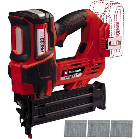 Einhell Professional PXC 18v Cordless Nailer FIXETTO Brad Nail Gun 18GA 18/50 N