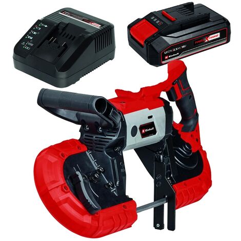 Einhell Power X-Change 18v TE-MB 18/127 Cordless Band Saw + 2.5AH Charging Kit (1/5)