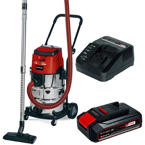 Einhell 18v Power X-Change Cordless Wet And Dry Vacuum Cleaner TE-VC + 2.5AH Kit (1/5)
