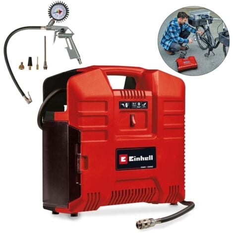 Einhell Power X-Change 18v Cordless Portable Compressor TE-AC 36/8 Li OF - Bare