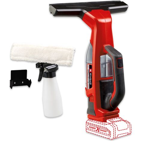 Einhell 18v Cordless Window Cleaner Vacuum BRILLIANTO Power X-Change + Cloth
