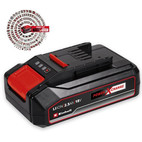 Einhell 2.5Ah 18V Battery Power X-Change PXC Rechargeable Dust Resistant LED