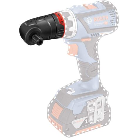 Bosch GFA 18-W Professional FlexiClick Attachments Set (1600A013P7) for Cordless Drill/Driver with 12 Adjustable Positions and Magnetic 1/4-Inch Tool Holder (1/3)