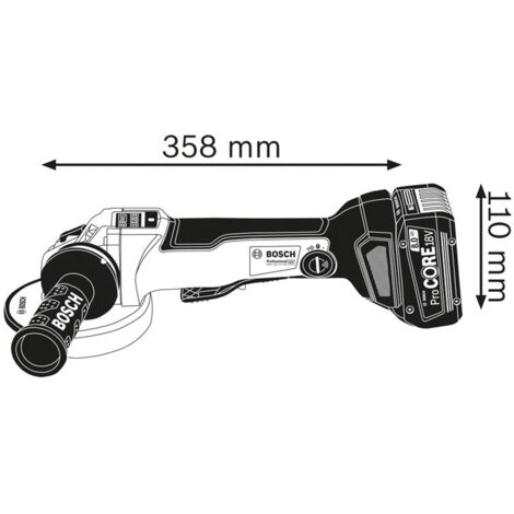 Bosch 06019G3F0B GWS 18V-10 PSC Professional Angle Grinder 125mm 18V Bare Unit BSH6019G3F0B
