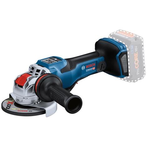 Bosch 06019H6G00 GWX 18V-15 PSC Professional BITURBO Angle Grinder 125mm 18V Bare Unit BSH6019H6G00