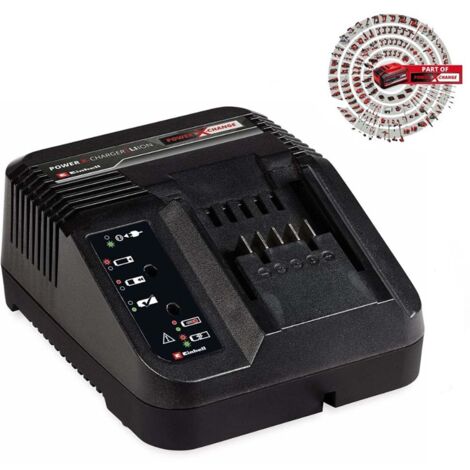 Einhell 18v Power X-Change Battery Charger PXC 3ah Charging Status Light 4512096 (1/5)