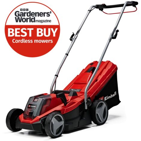 Einhell Cordless 18v Lawnmower 33cm Cut Brushless Power XChange GE-CM 18/33 Bare (1/10)