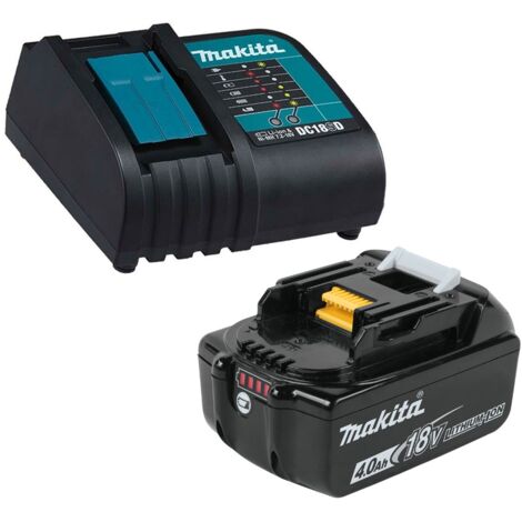 Genuine Makita 18V 4.0Ah LXT Lithium Battery BL1840 + DC18SD 240v Charger (1/5)