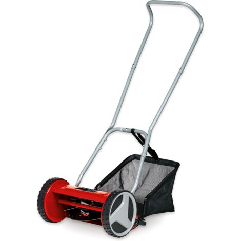 Einhell GC-HM 300 Hand Push Lawnmower 30cm Walk Behind Manual Lawn Mower 16L