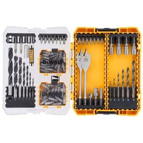 Dewalt DT70784 100 Piece Set Black Gold Speed Tip Drill Bits + Tough Case TStak (1/7)