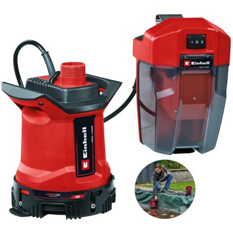 thumbnail image 2 of Einhell 4181595 - 18V Cordless Clean/Dirty Water Submersible Pump - GE-DP 18/25 LL Li (Tool Only) - Federated Tool Supply 2 of 13