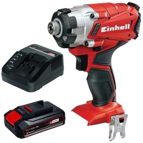 Einhell 18v Power X-Change Cordless Impact Driver TE-CI 18 + 2.5AH Charging Kit