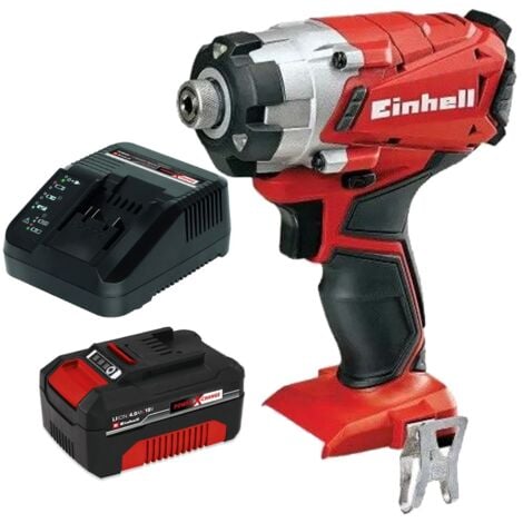 Einhell 18v Power X-Change Cordless Impact Driver TE-CI 18 + 4AH Charging Kit