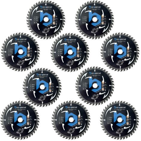 10 BAP Trade Pro Circular Saw Blade 165mm X20 40 Teeth Carbide Tipped Long Life (1/5)