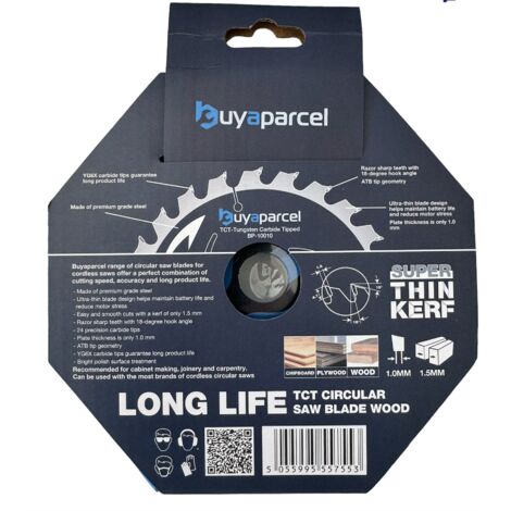 Trade Pro Circular Saw Blade 165 X 20 24 Teeth Fits Makita DSS611 DSS610 DHS680