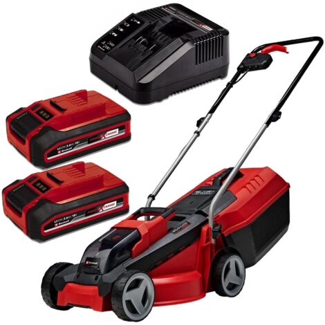 Einhell GE-CM 18/ 18v Cordless Lawnmower 30cm Lawn Mower PXC + 2 X 3.0ah Battery (1/5)