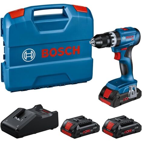 Bosch 18v GSB 18V-45 Brushless Combi Hammer Drill 3 x 4.0ah ProCORE Batteries (1/5)