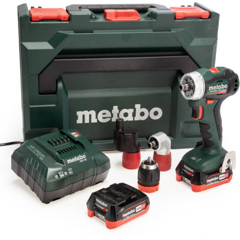 Metabo BS 12 BLQ Brushless Drill Driver 12V 2 x 4.0Ah Li-ion MPTBS12BLQ