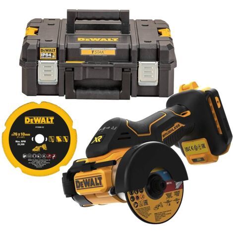 Dewalt DCS438NT 18v XR Brushless 76mm Cut Off Tool Naked in Case