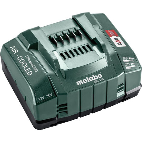 METABO 627379000 ASC 145 12V/14.4V/18V/36V Air Cooled Quick Charger (1/2)