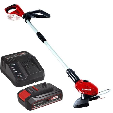Einhell Power X Change 18v Cordless Grass Trimmer Strimmer + 1 x 2.5Ah Battery (1/5)