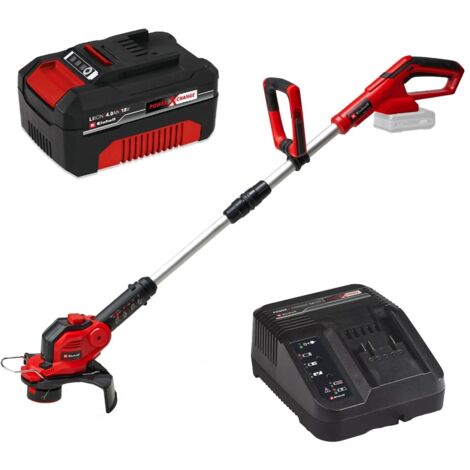 Einhell PXC Cordless Lawn Strimmer 28cm Grass Trimmer GE-CT Li + 1x 4AH Battery (1/5)