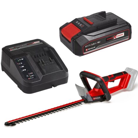 Einhell 18v Cordless Hedge Trimmer 50cm Li-Solo + 1 x 2.5AH Battery + Charger (1/5)