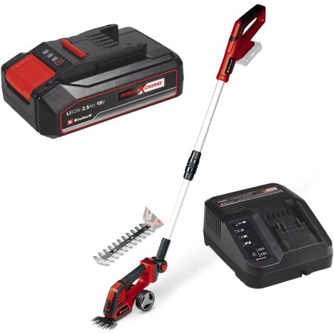 Einhell 18v Cordless Grass Shear Pruner Hedge Cutter GE-CG +2.5AH Battery Kit (1/5)